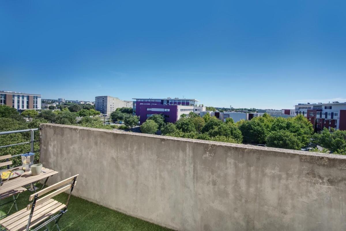 La Palm Room ~ Climatisation ~ Balcon ~ Parking Nîmes Exterior foto